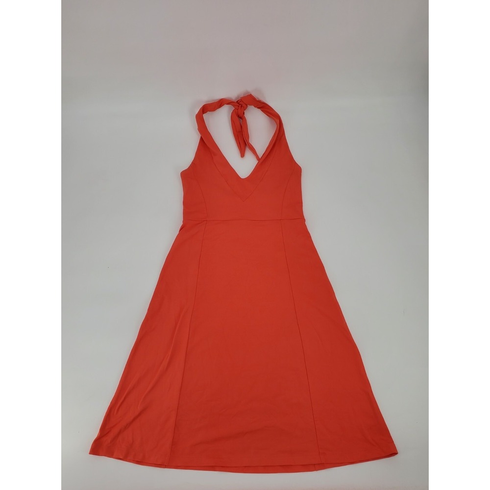 Patagonia Halter Dress Size Small‎ Stretch Nylon Spandex Peach Women's